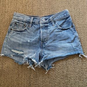 LEVIS 501 SHORTS DENIM BLUE SIZE 25